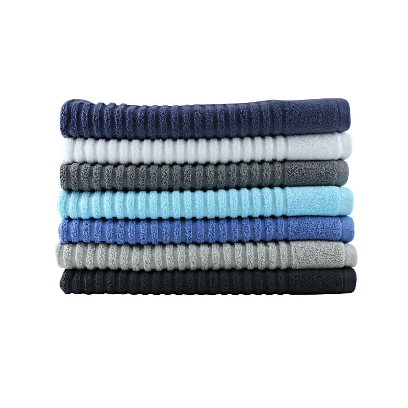 alt="Hayman bath mats in six elegant colour variations"