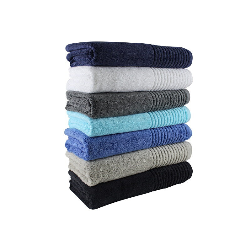 alt="Hayman bath sheets in six elegant colour variations"
