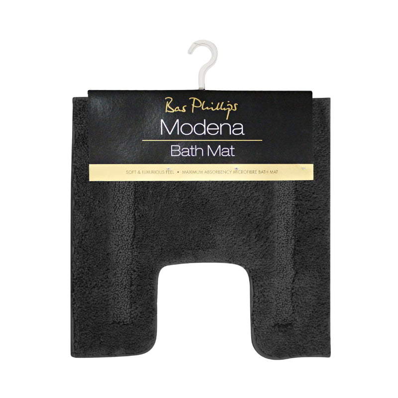 Bas Phillips Modena Microfibre Contour Bath Mat Australia