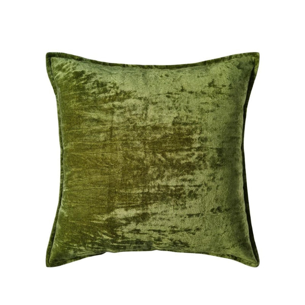 Luxurious crushed velvet cushion in rich colours, adding sophistication to any room. 