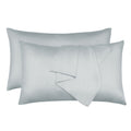 alt="Hypoallergenic king silver pillowcases crafted from premium bamboo fibres, these pillowcases offer unparalleled softness"