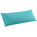 alt="Hypoallergenic and naturally anti bacterial teal body pillowcase crafted from a soft 100% polyester"