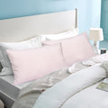 alt="Hypoallergenic and naturally anti bacterial pink king pillowcase crafted from a soft 100% polyester"