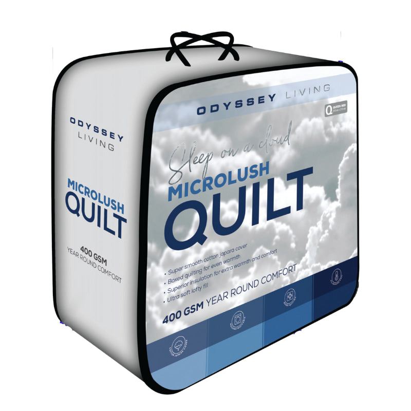Odyssey Living Microlush Cumulus Quilt Australia