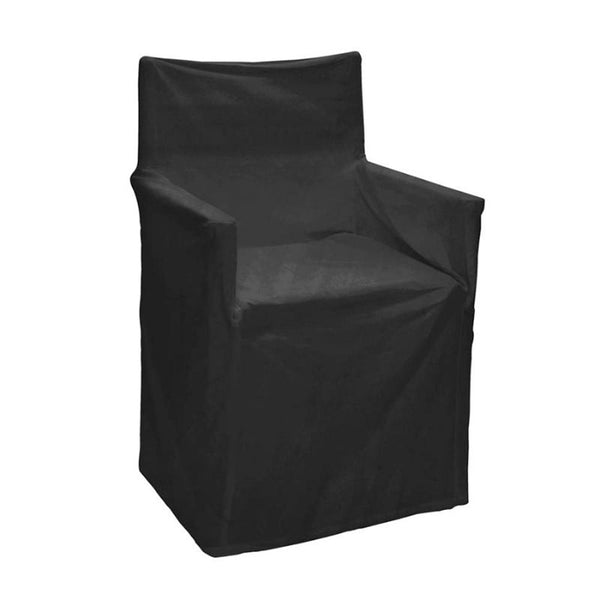 J.Elliot Outdoor Solid Director Black Chair Cover (6666739974188)