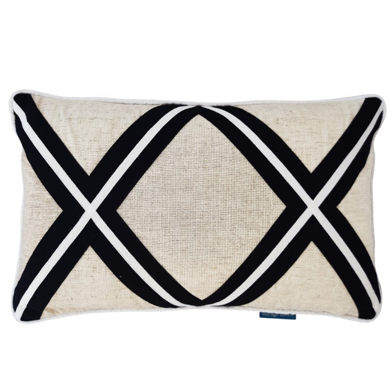 Mirage Haven Ollie Double Cross Cushion Cover Australia