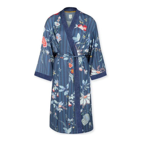 PIP Studio Flower Festival Dark Blue Naomi Kimono (6987245649964)