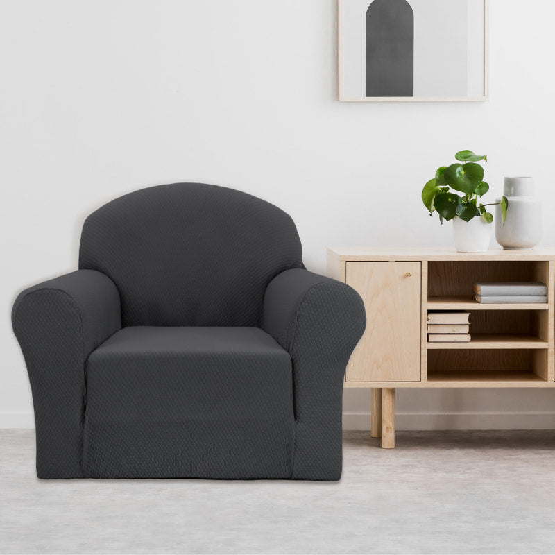 Couch Covers Ardor Chair Covers Surefit Ardor Recliner Cover Charcoal