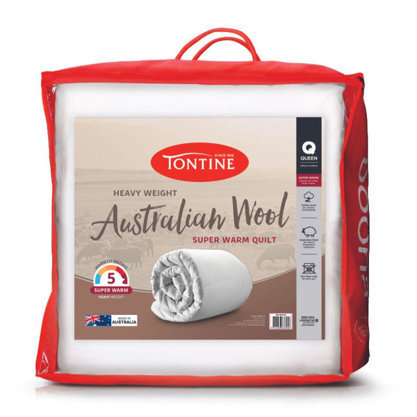 Tontine Aussie Australian Wool Super Warm Winter Quilt