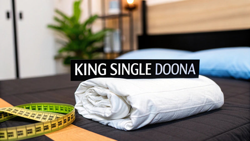Your Guide to King Single Doona Size