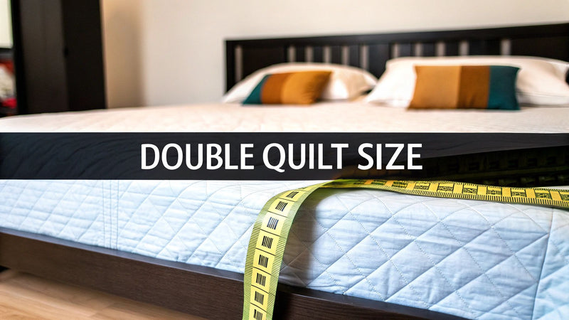 Your Guide to Double Bed Quilt Cover Size in Australia