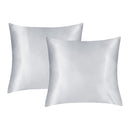 Linenova Silky Smooth Satin Standard Pillowcase 2 Pack