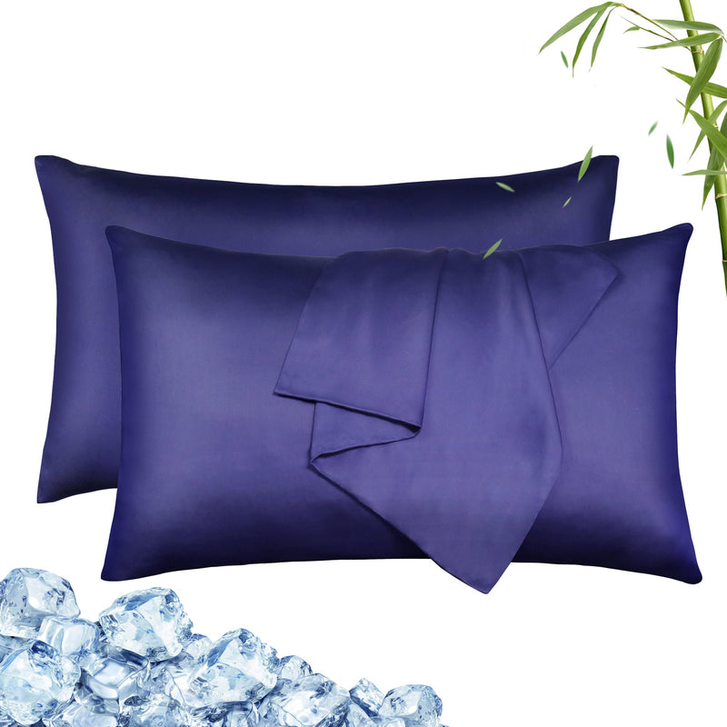Linenova 100% Bamboo Standard Pillowcase 2 Pack