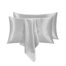 Linenova Silky Smooth Satin Standard Pillowcase 2 Pack