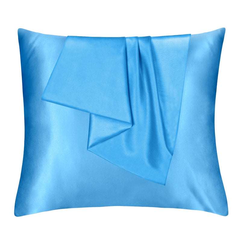 Linenova Silky Smooth Satin Standard Pillowcase 2 Pack