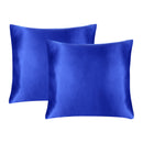 Linenova Silky Smooth Satin Standard Pillowcase 2 Pack