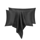 Linenova Silky Smooth Satin Standard Pillowcase 2 Pack