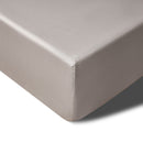 Bamboo cotton natural coverlet set styled in a bright bedroom with soft layers