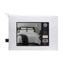 Accessorize Hotel Tailored Deluxe Cotton White and Black Quilt Cover Set