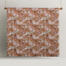 Zoom in details of a high-quality washed cotton comforter set with a floral pattern, ensuring year-round comfort and style.