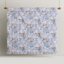 Details of a blue Comforter Set: brilliant digital prints, best comfort and value, an ideal fusion of affordability, style, and comfort.