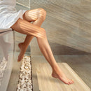 Experience a brown bath stone with its super porous surface, keeps your floor clean and dry, minimizing bacteria growth to your bathroom.