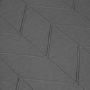 Zoom in details of a charcoal bath stone with its super porous surface, keeps your floor clean and dry, minimizing bacteria growth.