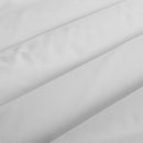 alt="A silver sheet set featuring crisp durable fabric in a classic colour palette and breathable"