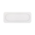 A modern white stone sink mat, perfect for maintaining a dry, sanitary sink area with a touch of elegance.