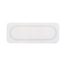 A modern white stone sink mat, perfect for maintaining a dry, sanitary sink area with a touch of elegance.