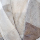 Close-up of the ultra-soft fleece fabric of the Bambury Charlie Robe highlighting its thick, comforting feel