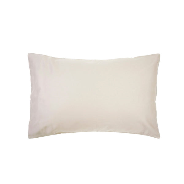 alt="Natural plain pillowcase"