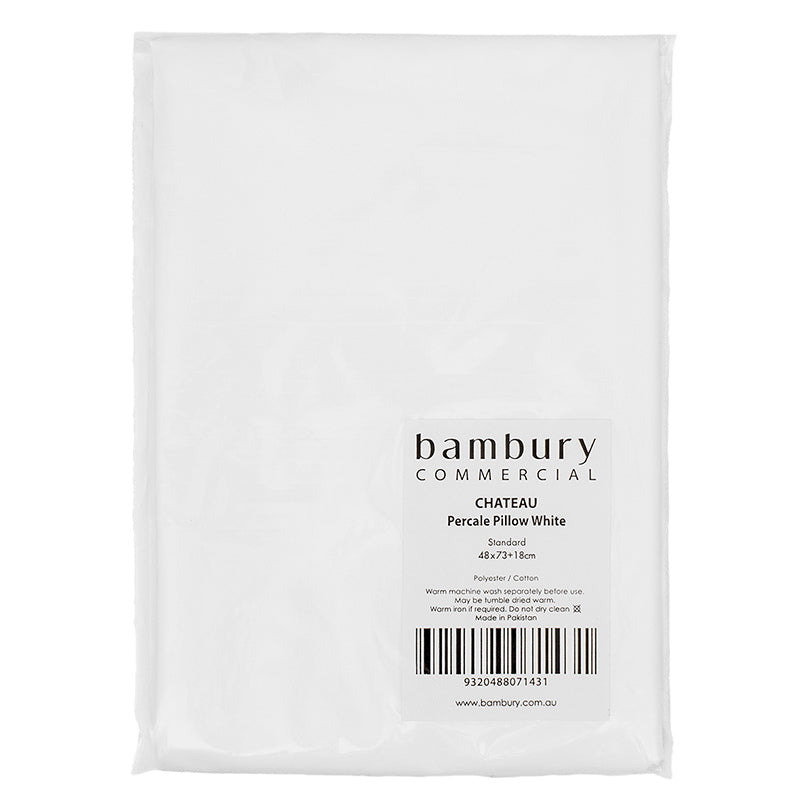 alt="Featuring natural plain pillowcase back packaging"