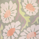 A detailed view of floral print Sadie small cooler bag with handles, designed for stylish and practical food and drink storage on the go.