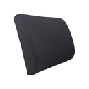 A back support pillow featuring adaptive memory foam, ensuring ergonomic comfort and stability.