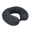 Ergonomic memory foam neck pillow providing customized support for travel and enhancing neck comfort.