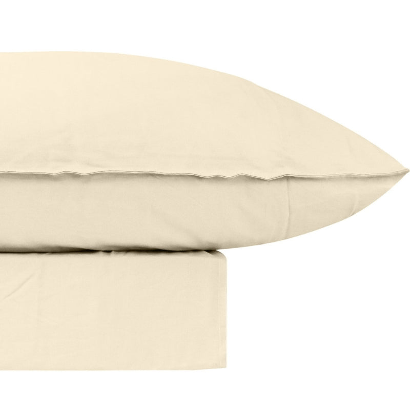 alt="Natural quilt cover set with matching pillowcases to your bedroom"