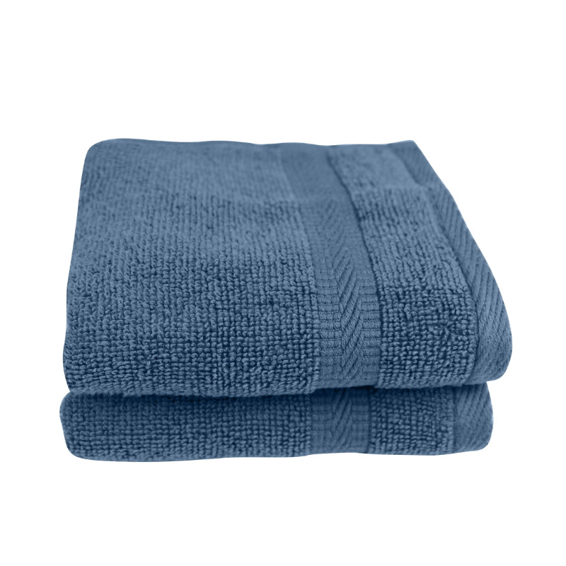 Odyssey Living Bondi Zero Twist Face Washer 2 Pack
