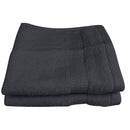 alt="Front details of 2 pack coal Face Washer featuring its wonderfully soft velvety texture, softness, and high quality cotton."