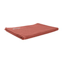 Tone of rose egyptian bath mat showcasing a delightful design in intricate detail.