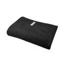 alt="A full photo details of a neatly folded eclipse hayman bath towel showcasing its premium-quality zero twist cotton and inviting softness"