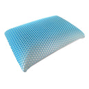 A standard memory foam pillow with cover designed for optimal comfort and support during sleep.
