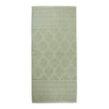 alt="A full details of sage persia bath towel showcasing its premium and luxurious design"