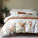 Showcasing the Christy Botanical Sage Cotton Printed Multi Quilt Cover Set  to enhance your bedroom with nature-inspired elegance.