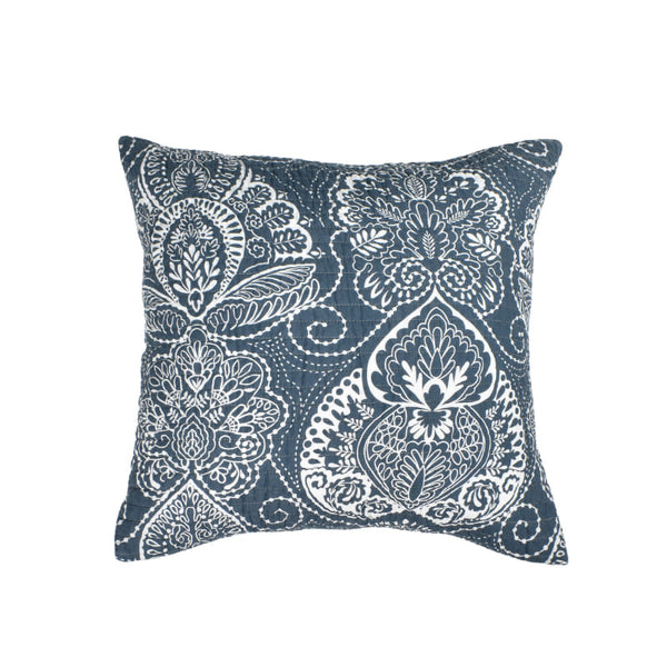 The elegant floral print cushion from Classic Quilts adds comfort and style.