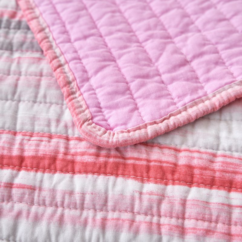Classic Quilts Windsor Setting Sky Coverlet draped across a bed, perfect for layering.