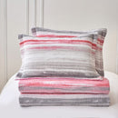 Classic Quilts Windsor Setting Sky Coverlet draped across a bed, perfect for layering.