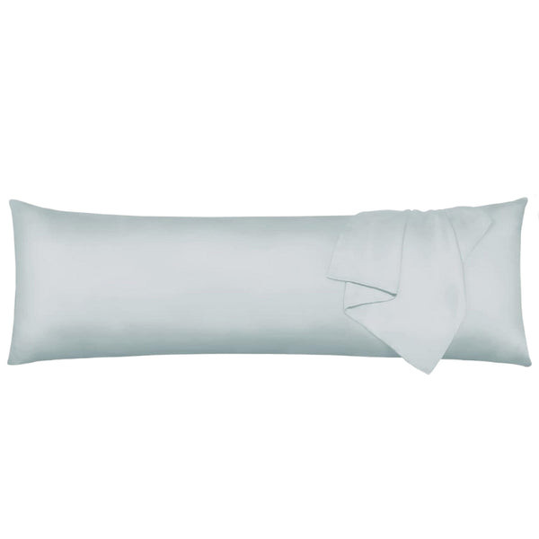 alt="Hypoallergenic sage body pillowcases crafted from premium bamboo fibres, these pillowcases offer unparalleled softness"