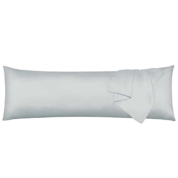alt="Hypoallergenic silver body pillowcases crafted from premium bamboo fibres, these pillowcases offer unparalleled softness"