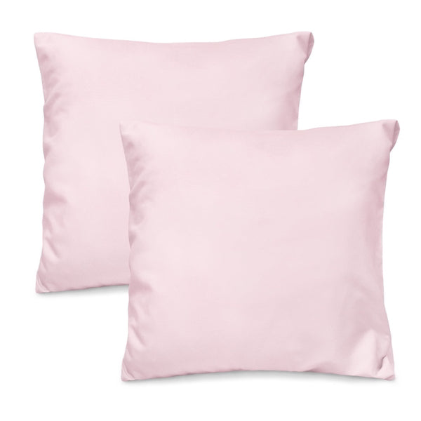 alt="Hypoallergenic and naturally anti bacterial pink european pillowcase crafted from a soft 100% polyester"